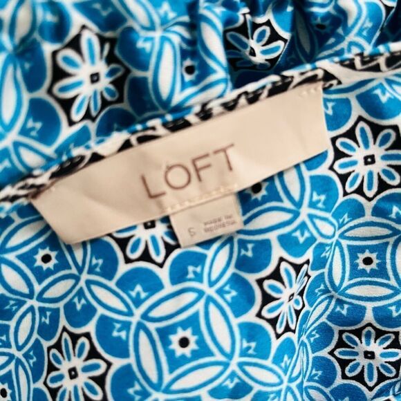 "LOFT" MULTI-COLOR MEDALLION
CASUAL BLOUSON BOHO DRESS
SIZE: S - Picture 10 of 10